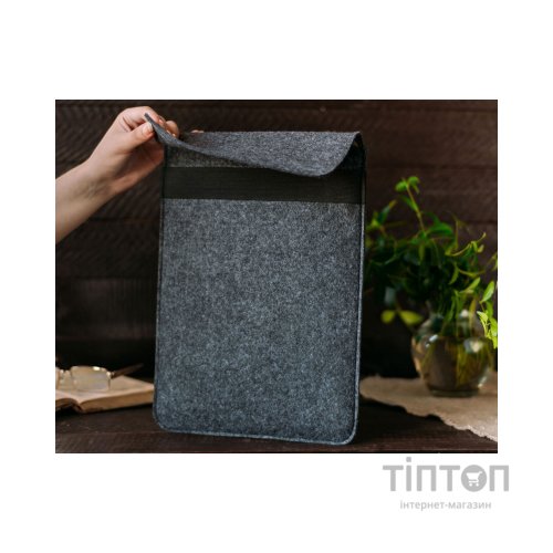 Чохол до ноутбука Gmakin 15 Macbook Pro, Envelope, Gray (GM71-15)