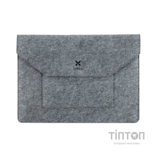 Чохол до ноутбука Vinga 15.6" NSF150 Envelope Gray (NSF150EGY)