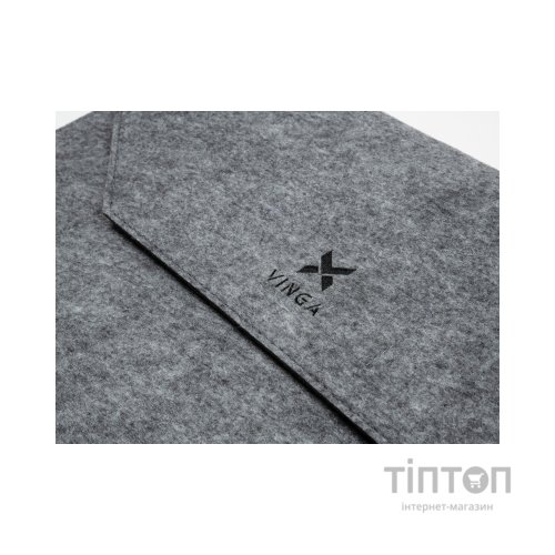Чохол до ноутбука Vinga 15.6" NSF150 Envelope Gray (NSF150EGY)