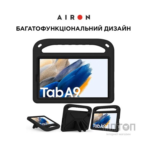 Чохол до планшета AirOn EVA Premium Samsung Galaxy Tab A9 2023 black (4822352781126)