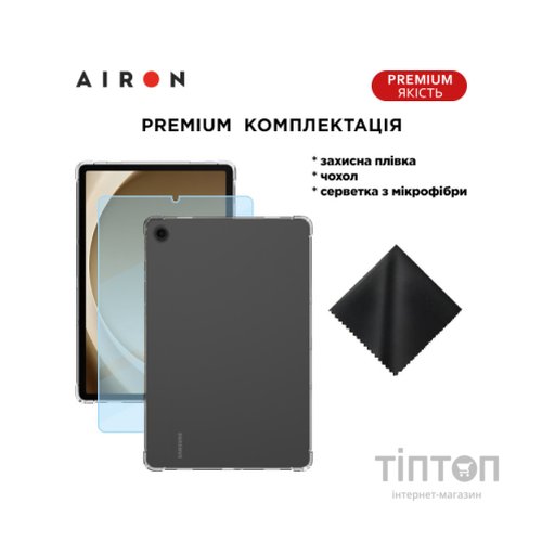 Чохол до планшета AirOn EVA Premium Samsung Galaxy Tab A9 transparent (4822352781138)