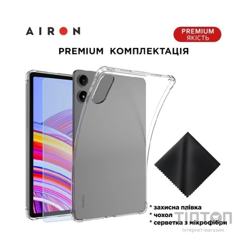 Чохол до планшета AirOn EVA Xiaomi Redmi Pad Pro / Xiaomi Poco Pad 12.1" transparent (4822352781141)
