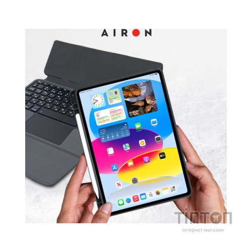 Чохол до планшета AirOn Premium iPad 10.9 10Gen 2022 10.9" with Keyboard (4822352781095)
