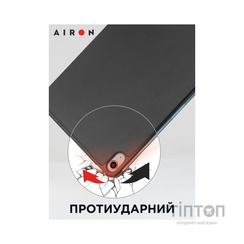 Чохол до планшета AirOn Premium iPad 10.9 10th 2022 + Film Black (4822352781085)