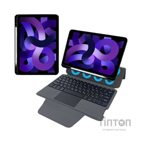 Чохол до планшета AirOn Premium iPad Air 4Gen/5Gen 10.9" with Keyboard (4822352781094)