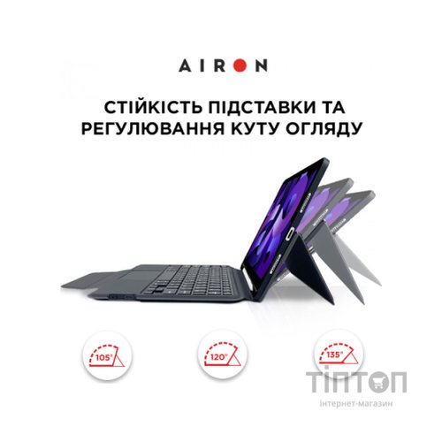Чохол до планшета AirOn Premium iPad Air 4Gen/5Gen 10.9" with Keyboard (4822352781094)