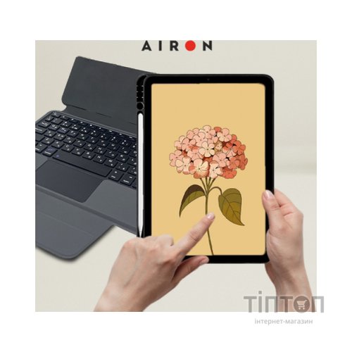 Чохол до планшета AirOn Premium iPad Air 4Gen/5Gen 10.9" with Keyboard (4822352781094)