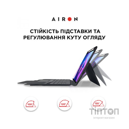 Чохол до планшета AirOn Premium Lenovo Tab M10 Plus 3Gen 2022 10.6" with Keyboard (4822352781100)