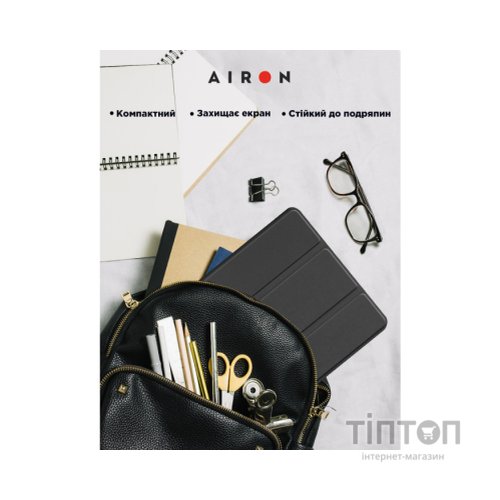 Чохол до планшета AirOn Premium Lenovo Tab M8 4th Gen (TB-300FU) + protective film black (4822352781092)