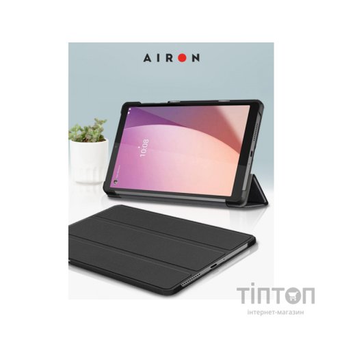 Чохол до планшета AirOn Premium Lenovo Tab M8 4th Gen (TB-300FU) + protective film black (4822352781092)