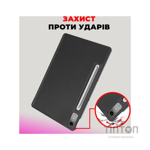 Чохол до планшета AirOn Premium Lenovo Tab P12 + Film black (4822352781107)