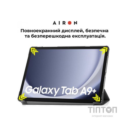 Чохол до планшета AirOn Premium Samsung Galaxy Tab A9 Plus 11'' 2023 + film (4822352781102)