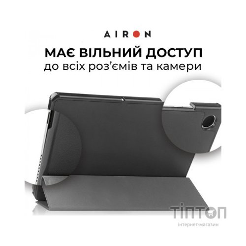 Чохол до планшета AirOn Premium Samsung Galaxy Tab A9 Plus 11'' 2023 + film (4822352781102)