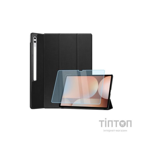 Чохол до планшета AirOn Premium Samsung Galaxy tab S10 Ultra 14.6 2024 + film Black (4822356758484)