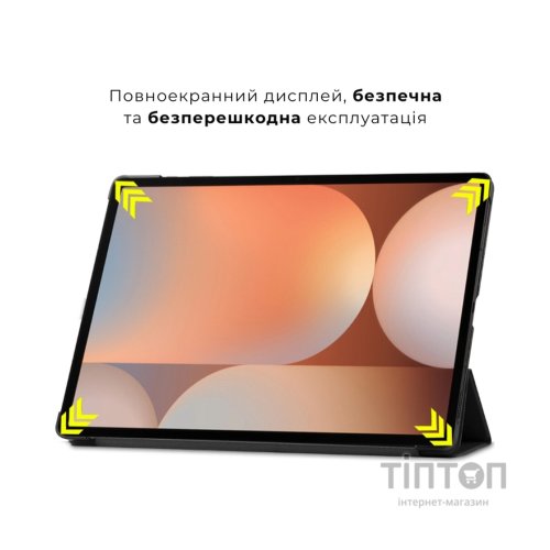 Чохол до планшета AirOn Premium Samsung Galaxy tab S10 Ultra 14.6 2024 + film Black (4822356758484)