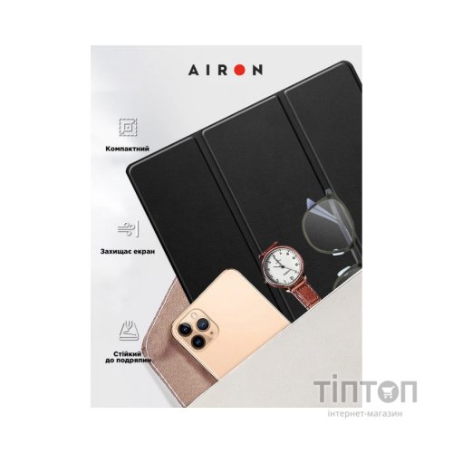 Чохол до планшета AirOn Premium Samsung Galaxy Tab S8 Ultra 14.6 2022 + protective film black (4822352781090)