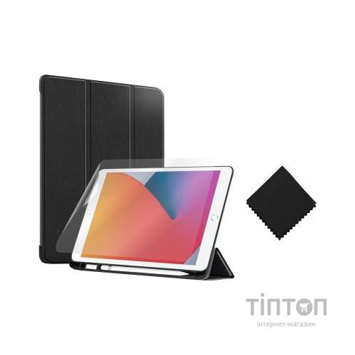 Чохол до планшета AirOn SOFT iPad 10.2" 2019/2020/2021 7/8/9th Gen/Air 3 + film (4821784622495)