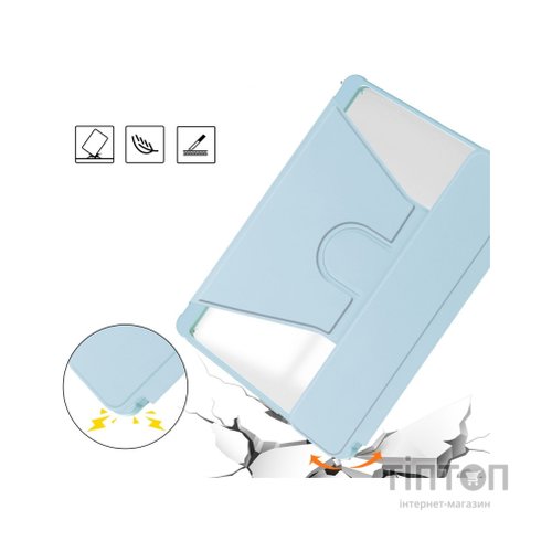 Чохол до планшета BeCover 360° Rotatable Samsung Galaxy Tab S10 Plus (SM-X820/SM-X826) 12.4" Light Blue (712267)