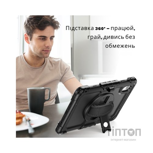 Чохол до планшета BeCover FortTab Lenovo Idea Tab/K11 (2nd Gen) TB336/Xiaoxin Pad (2025) 11" Black (714080)