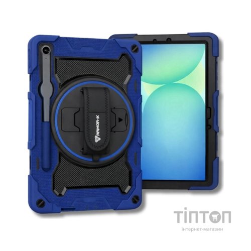 Чохол до планшета BeCover Horizontal handle Samsung Galaxy Tab S10 FE Plus (SM-X620/SM-X626) 13.1" Deep Blue (714569)