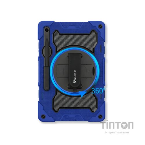 Чохол до планшета BeCover Horizontal handle Samsung Galaxy Tab S10 FE Plus (SM-X620/SM-X626) 13.1" Deep Blue (714569)