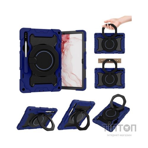 Чохол до планшета BeCover Samsung Galaxy Tab S7 FE 12.4 SM-T730/SM-T735/S8 Plus 5G SM-X800/SM-X806 Blue (709928)