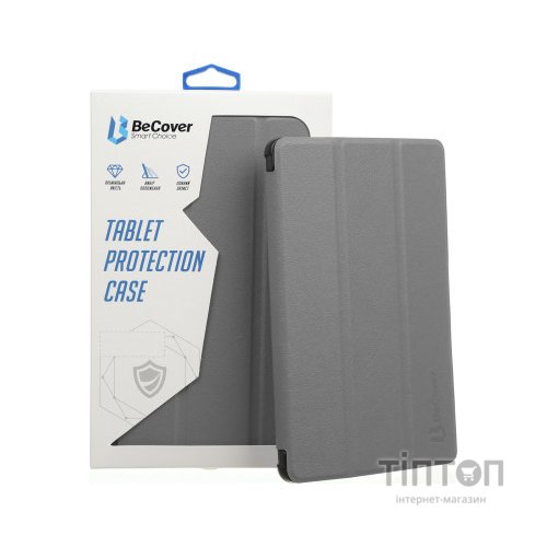 Чохол до планшета BeCover Samsung Galaxy Tab S7 FE 12.4 SM-T730/SM-T735/S8 Plus 5G SM-X800/SM-X806 Gray (706702)