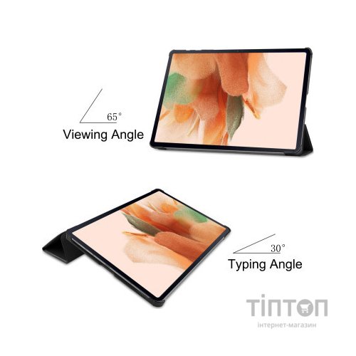 Чохол до планшета BeCover Samsung Tab S7 FE 12.4 SM-T730/SM-T735/S8 Plus 5G SM-X800/SM-X806 Black (706699)