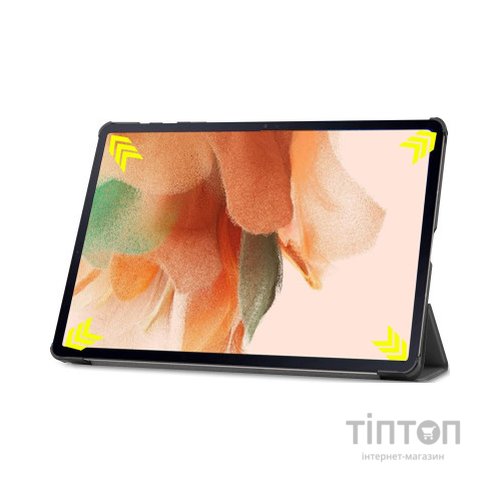 Чохол до планшета BeCover Samsung Tab S7 FE 12.4 SM-T730/SM-T735/S8 Plus 5G SM-X800/SM-X806 Dark Green (706701)