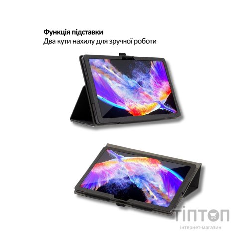Чохол до планшета BeCover Slimbook Oscal Pad 90 10.92" Black (715128)