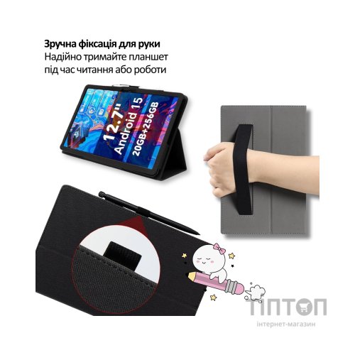 Чохол до планшета BeCover Slimbook Teclast ArtPad Pro 12.7" Black (715129)