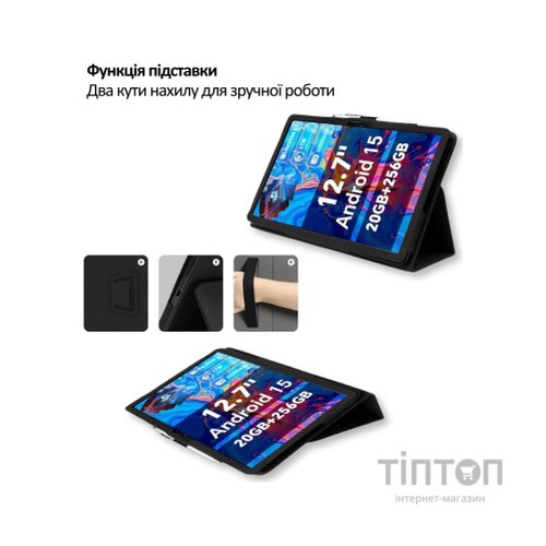 Чохол до планшета BeCover Slimbook Teclast ArtPad Pro 12.7" Black (715129)