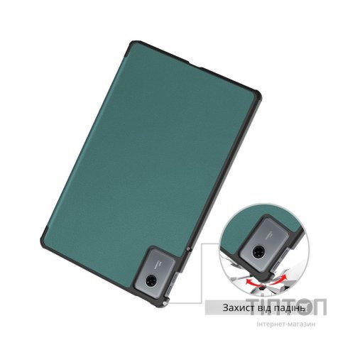 Чохол до планшета BeCover Smart Case Lenovo Idea Tab/K11 (2nd Gen) TB336/Xiaoxin Pad (2025) 11" Dark Green (714097)