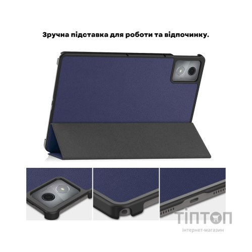 Чохол до планшета BeCover Smart Case Lenovo Idea Tab/K11 (2nd Gen) TB336/Xiaoxin Pad (2025) 11" Deep Blue (714096)