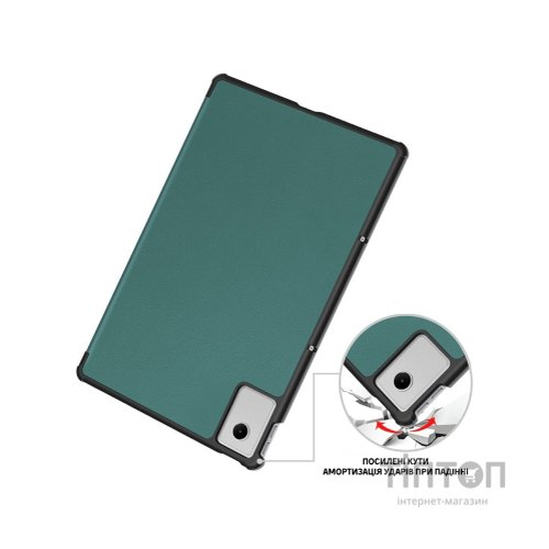 Чохол до планшета BeCover Smart Case Lenovo Idea Tab Plus 12.1" Dark Green (715080)