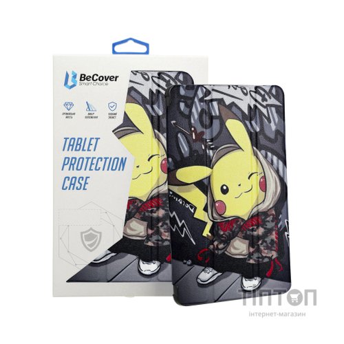 Чохол до планшета BeCover Smart Case Lenovo Idea Tab Plus 12.1" Pikachu (715089)