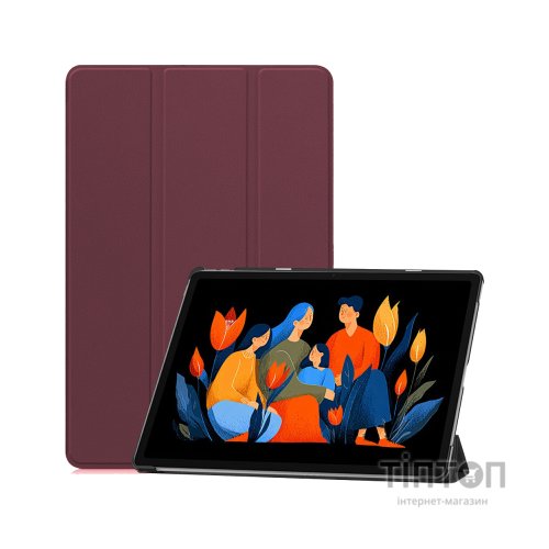 Чохол до планшета BeCover Smart Case Lenovo Idea Tab Plus 12.1" Red Wine (715085)