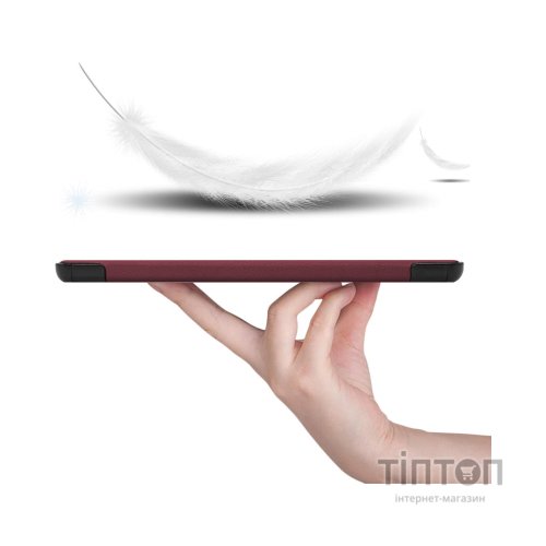 Чохол до планшета BeCover Smart Case Lenovo Idea Tab Plus 12.1" Red Wine (715085)