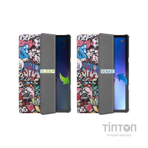 Чохол до планшета BeCover Smart Case Lenovo Tab M10 TB-328F (3rd Gen) 10.1" Graffiti (708294)