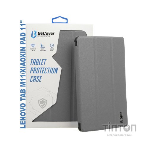 Чохол до планшета BeCover Smart Case Lenovo Tab M11 (2024) TB-TB330FU/Xiaoxin Pad 11 (2024) 11" Gray (710753)