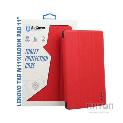 Чохол до планшета BeCover Smart Case Lenovo Tab M11 (2024) TB-TB330FU/Xiaoxin Pad 11 (2024) 11" Red (710459)