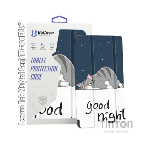 Чохол до планшета BeCover Smart Case Lenovo Tab M8(4rd Gen) TB-300FU 8" Good Night (709217)