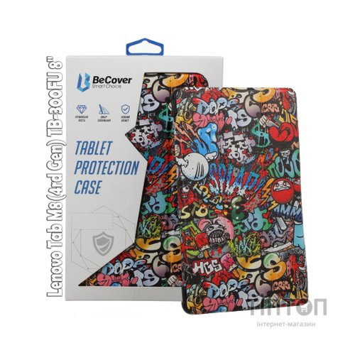 Чохол до планшета BeCover Smart Case Lenovo Tab M8(4rd Gen) TB-300FU 8" Graffiti (709218)