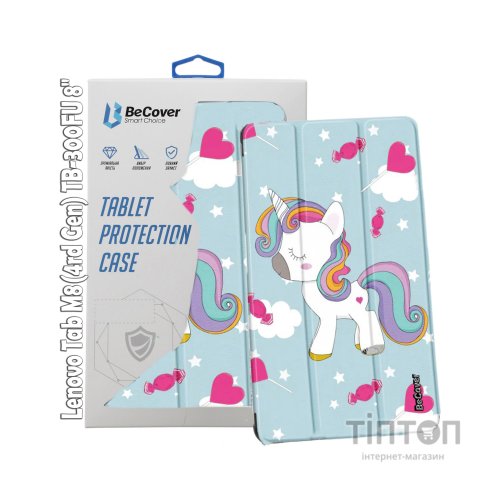 Чохол до планшета BeCover Smart Case Lenovo Tab M8(4rd Gen) TB-300FU 8" Unicorn (709220)