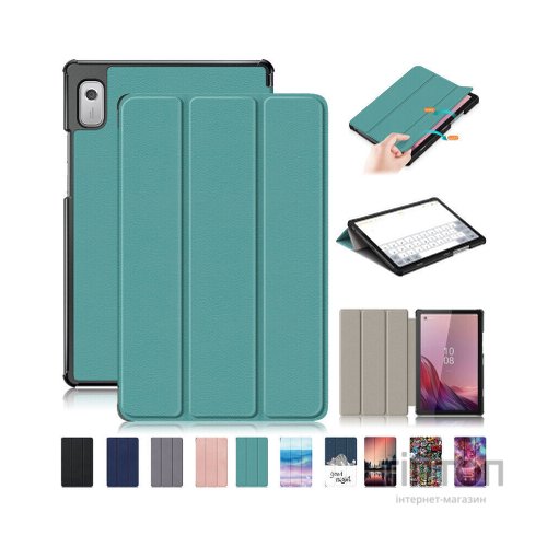 Чохол до планшета BeCover Smart Case Lenovo Tab M9 TB-310 9" Dark Green (709223)