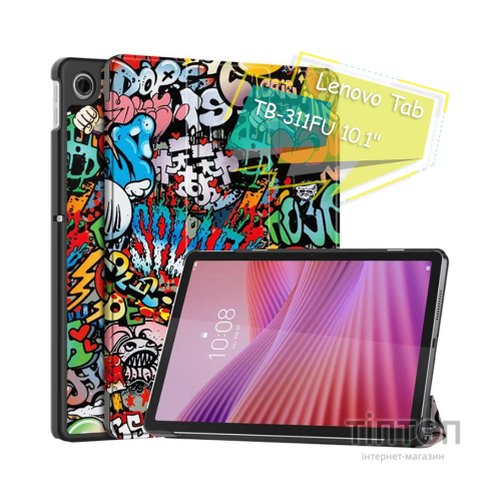 Чохол до планшета BeCover Smart Case Lenovo Tab TB-311FU 10.1" Graffiti (713118)
