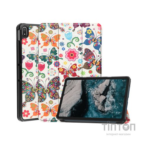Чохол до планшета BeCover Smart Case Nokia T20 10.4" Butterfly (708053)