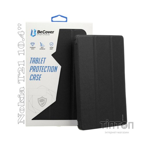 Чохол до планшета BeCover Smart Case Nokia T21 10.4" Black (709555)