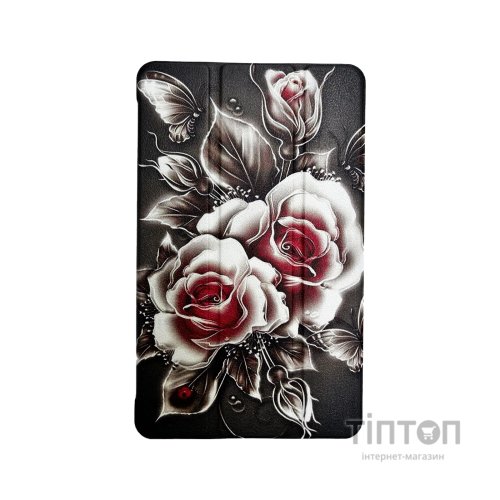 Чохол до планшета BeCover Smart Case Samsung Galaxy Tab A11 Plus SM-X236B 11.0" Black Rose (714013)