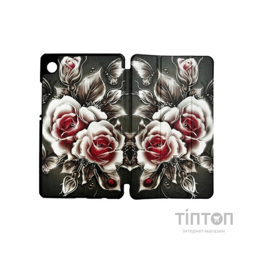 Чохол до планшета BeCover Smart Case Samsung Galaxy Tab A11 Plus SM-X236B 11.0" Black Rose (714013)